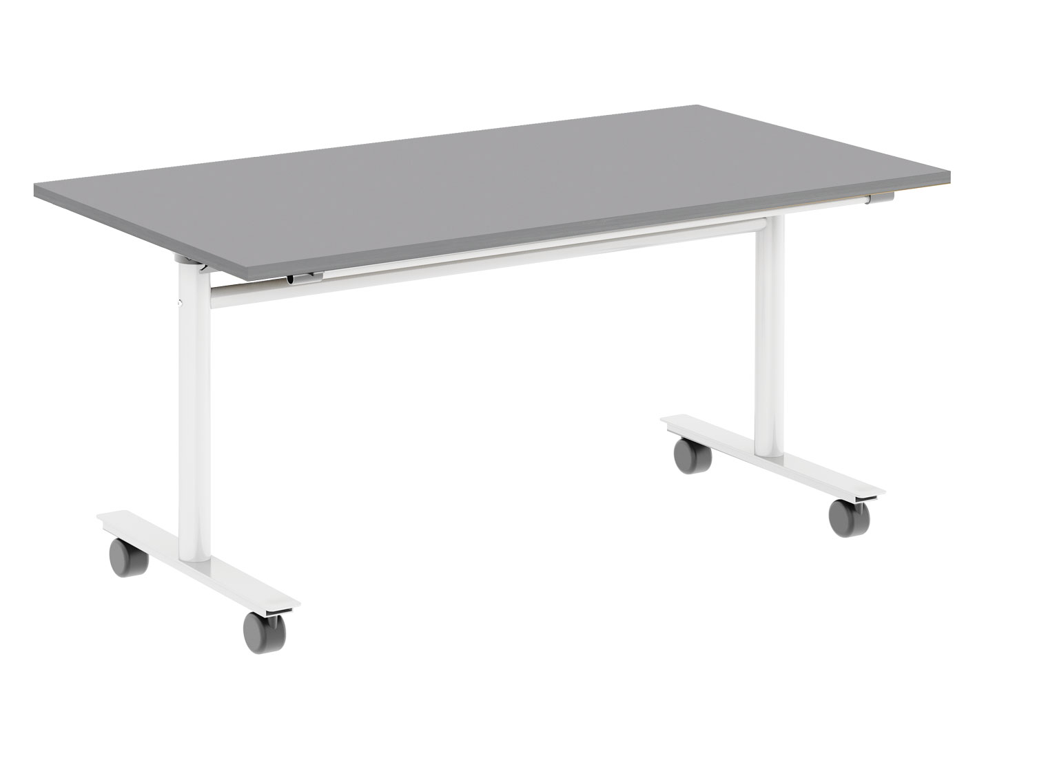 Fällbord Konferens med hjul rak skiva