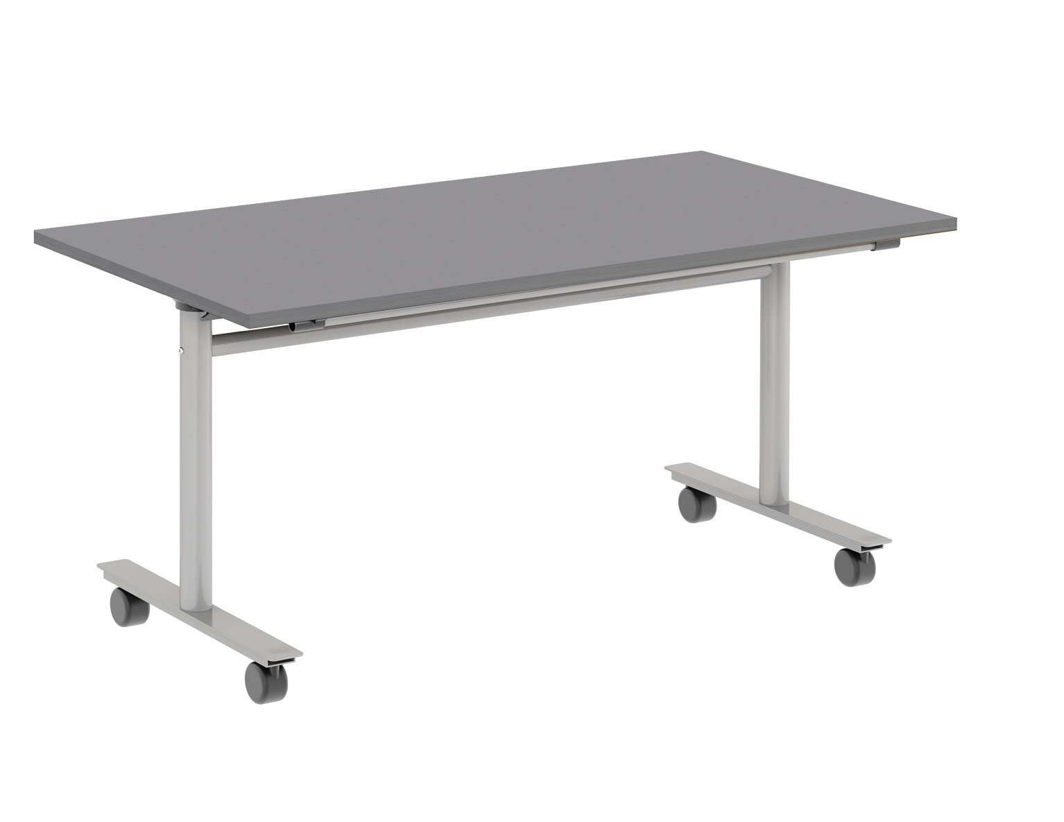 Fällbord Konferens med hjul rak skiva