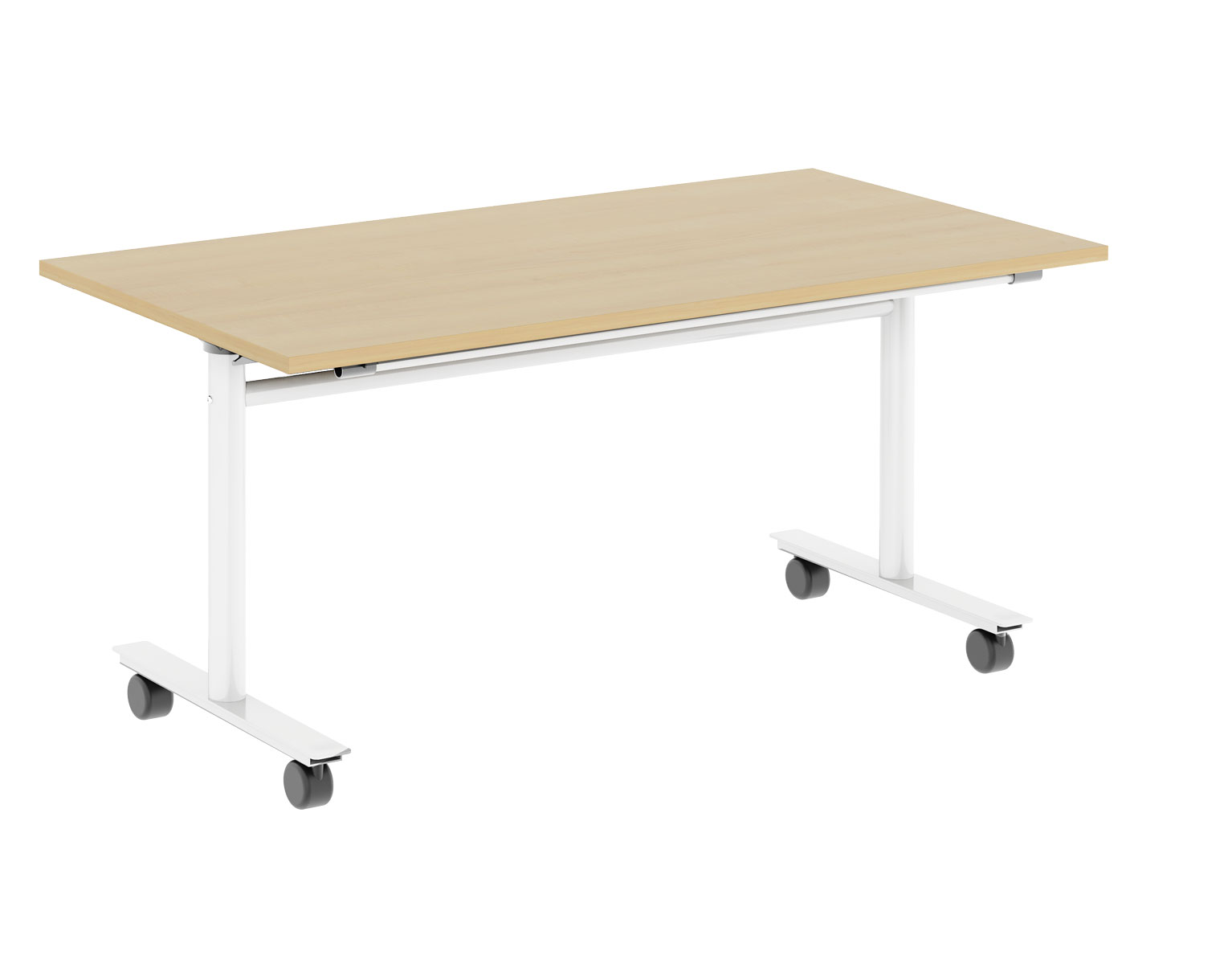 Fällbord Konferens med hjul rak skiva