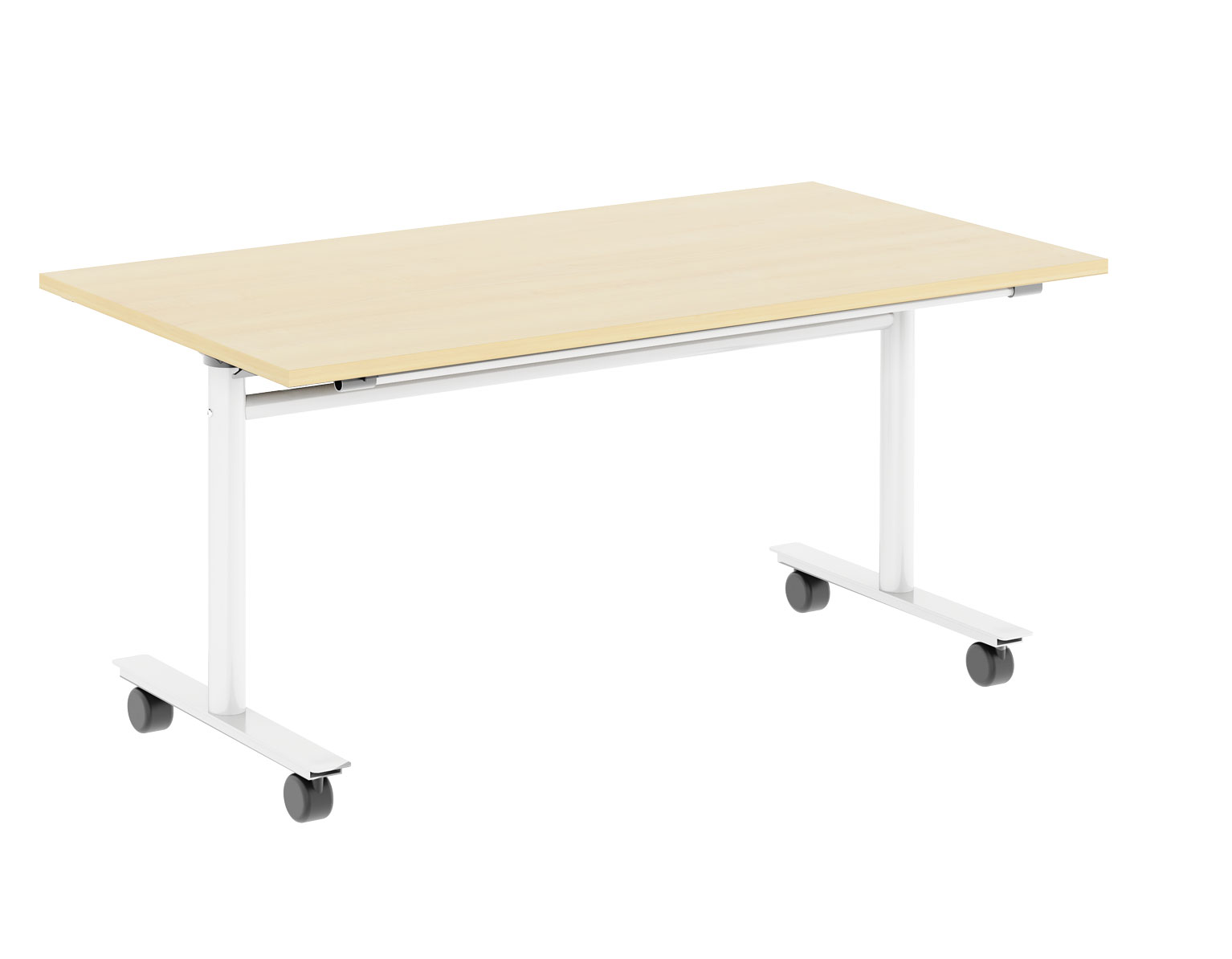 Fällbord Konferens med hjul rak skiva