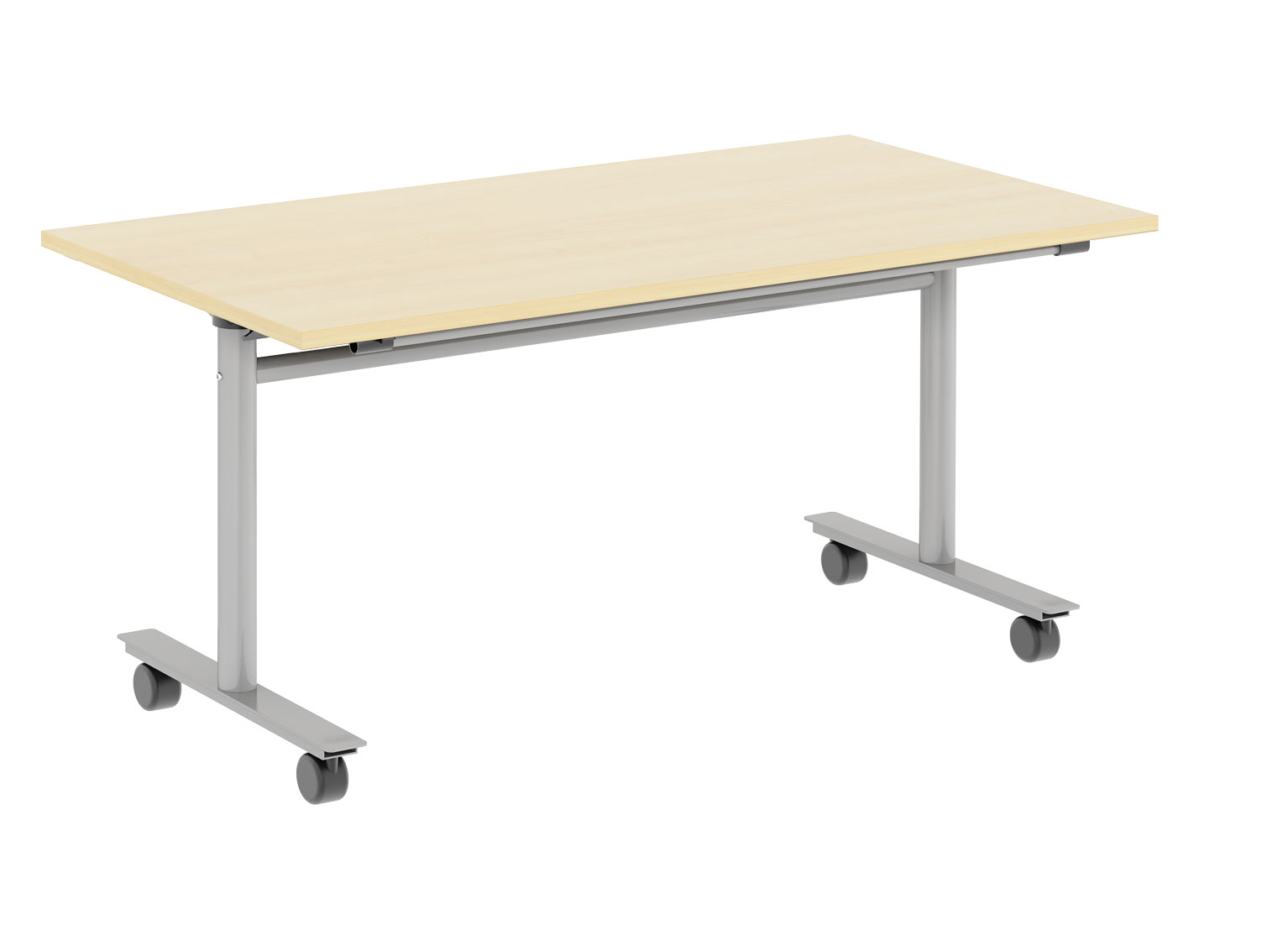 Fällbord Konferens med hjul rak skiva