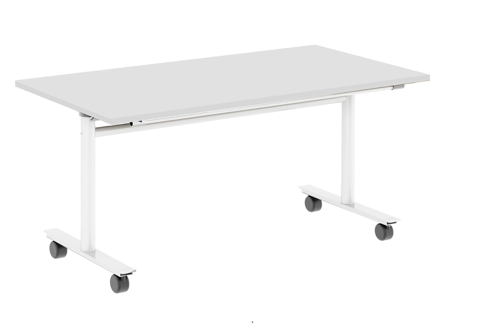 Fällbord Konferens med hjul rak skiva