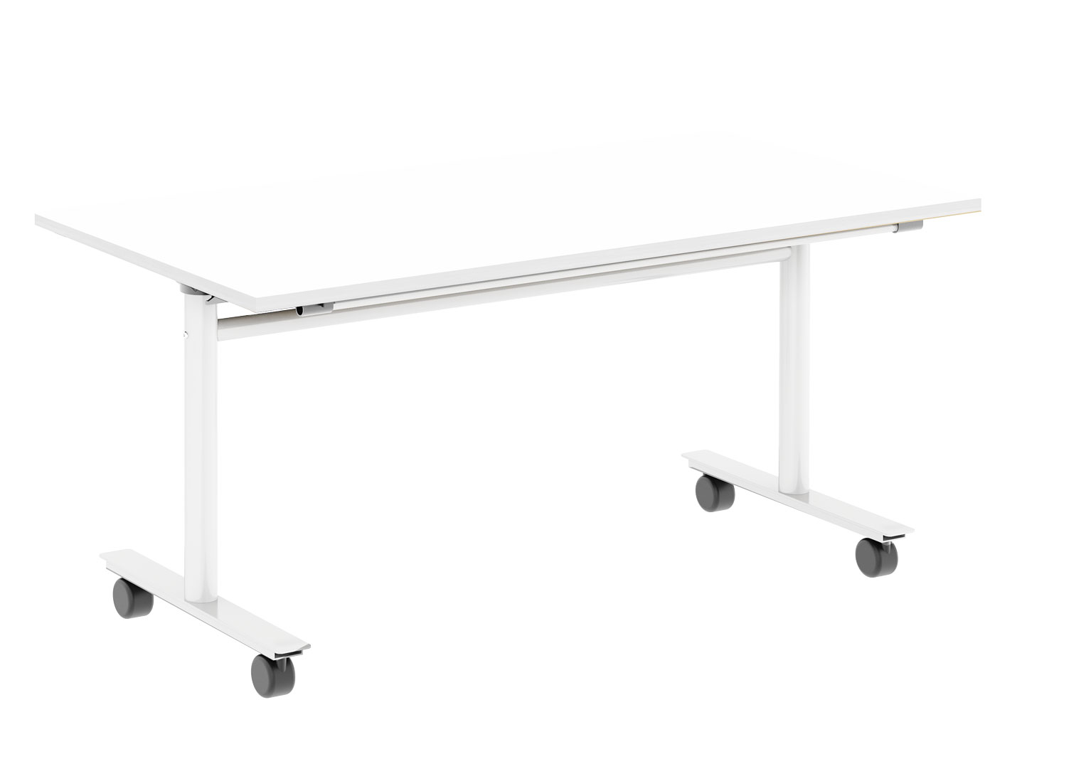 Fällbord Konferens med hjul rak skiva