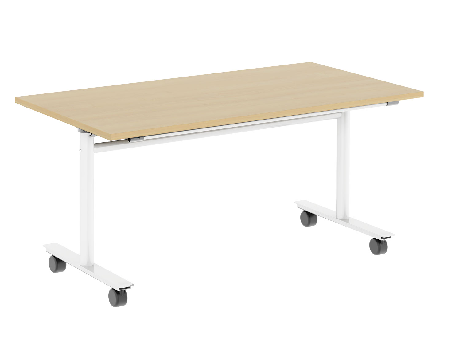 Fällbord Konferens med hjul rak skiva