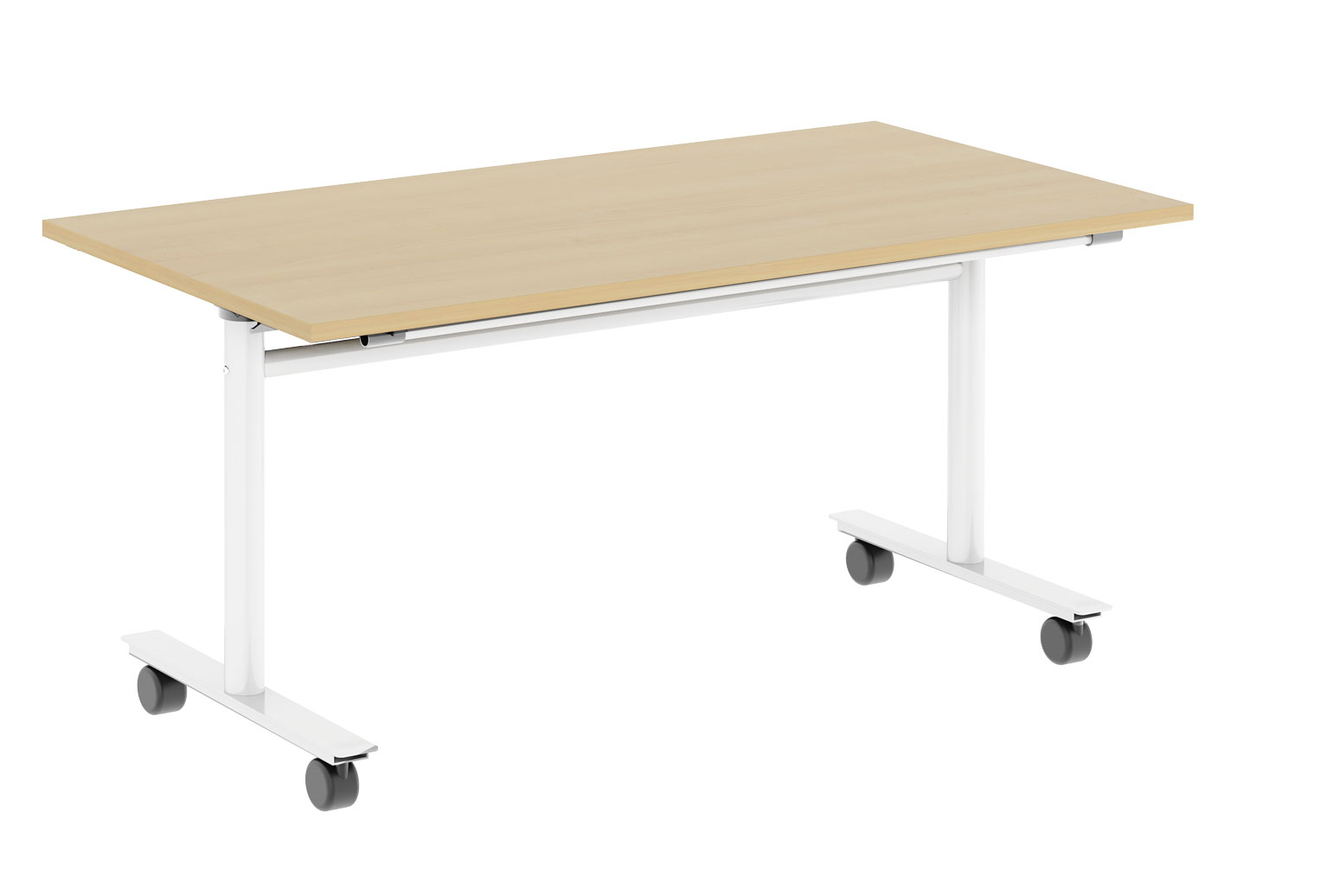 Fällbord Konferens med hjul rak skiva