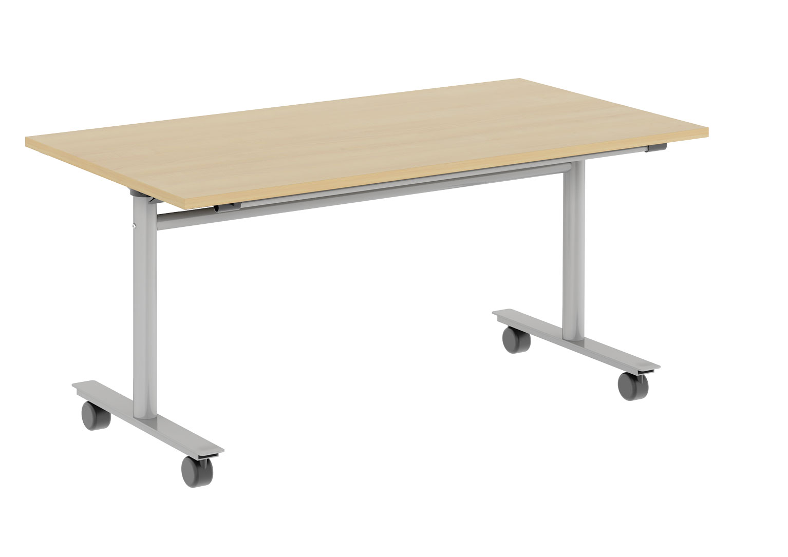 Fällbord Konferens med hjul rak skiva
