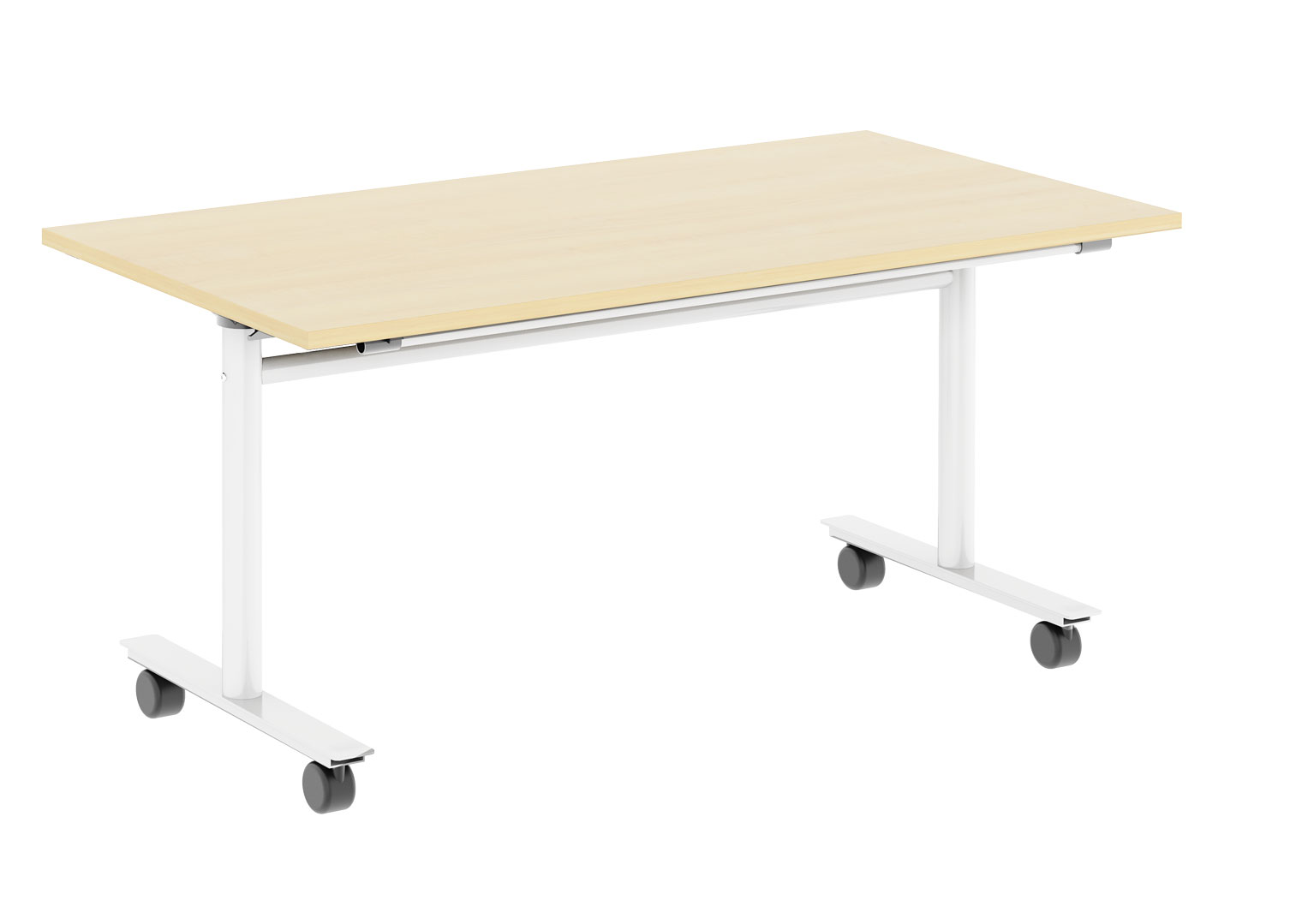 Fällbord Konferens med hjul rak skiva