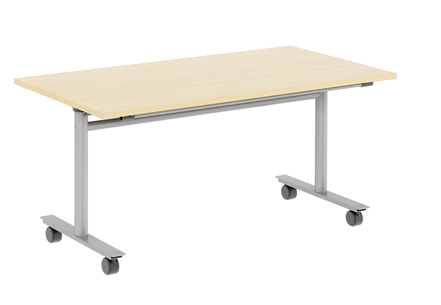 Fällbord Konferens med hjul rak skiva