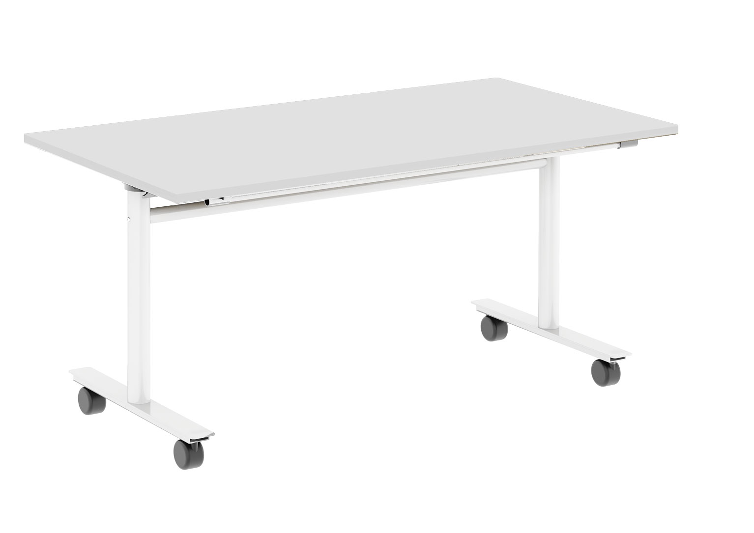 Fällbord Konferens med hjul rak skiva