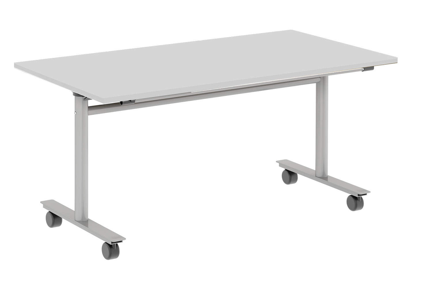 Fällbord Konferens med hjul rak skiva