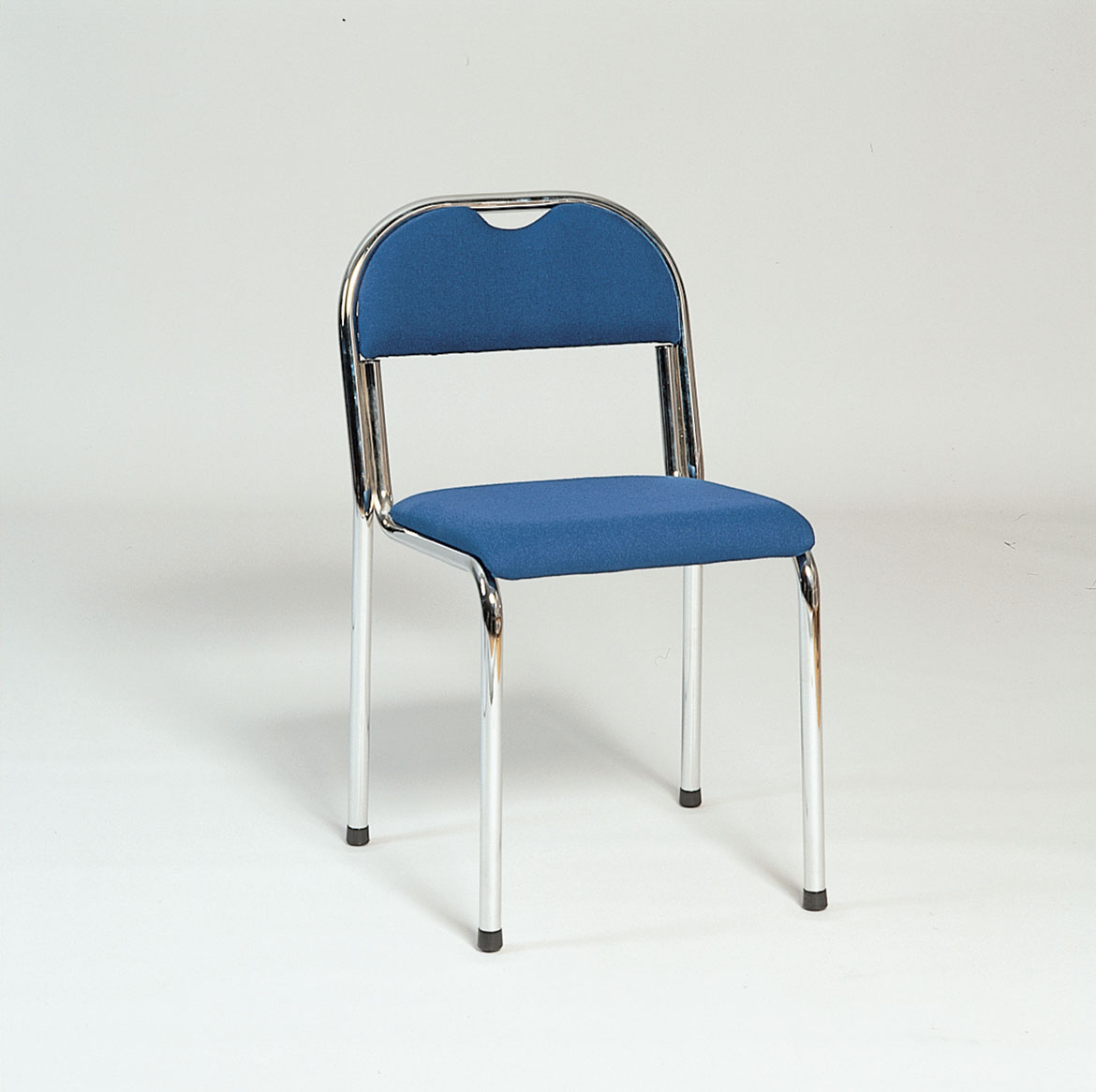 Lunchrumsstol Cupol utan armstöd, tygklädsel