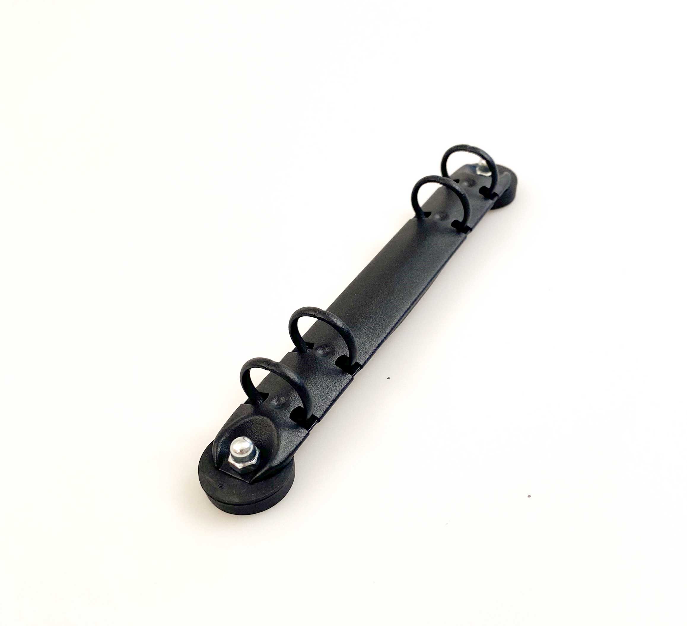 Magnetisk ringmekanism svart med 20 mm rund ring