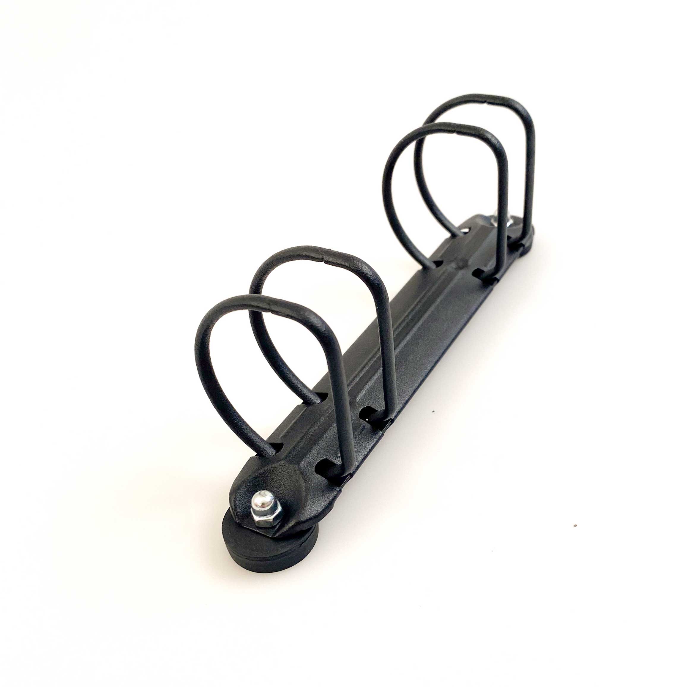 Magnetisk ringmekanism svart med 55 mm D-ring