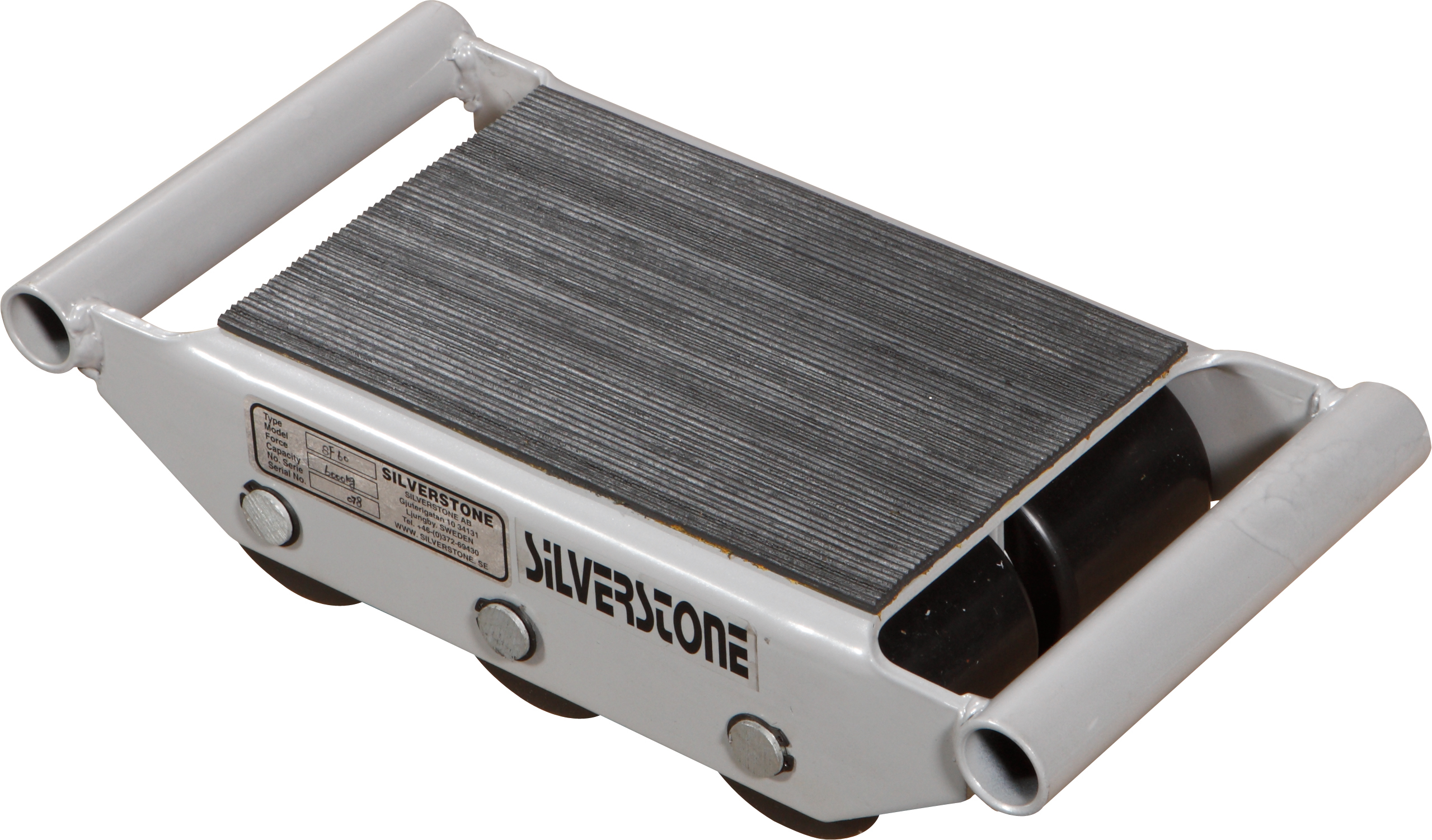 Maskinskridsko Silver 6000 kg 6 fasta hjul