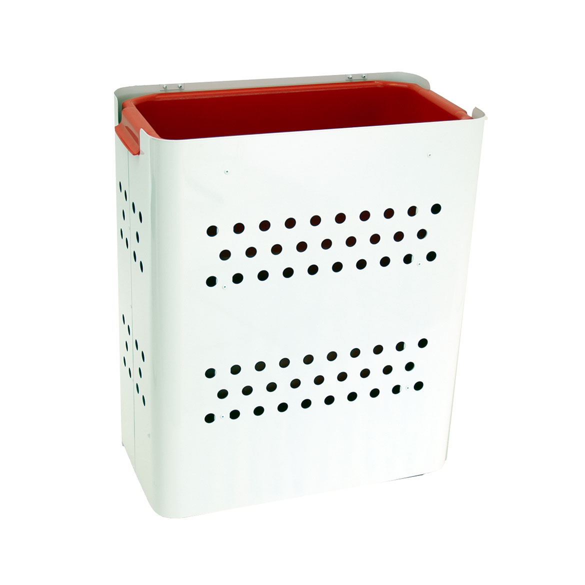 Avfallstunna Flex 60 liter med insats utan lock vit