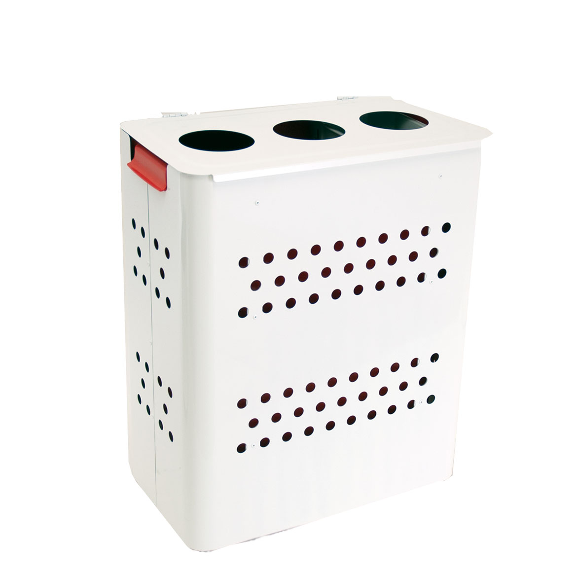 Avfallstunna Flex 60 liter med insats och lock med 3 inkast
