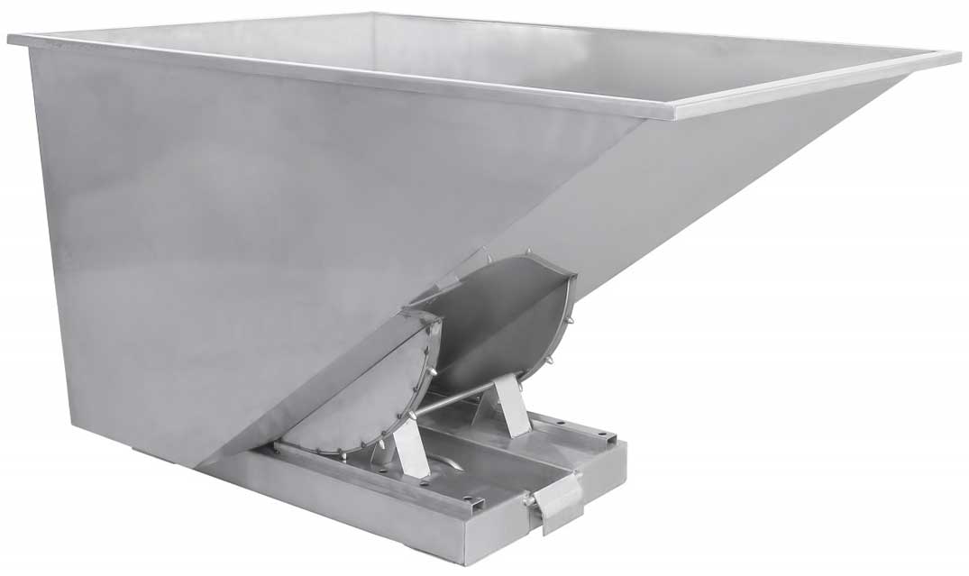 Tippcontainer rostfri