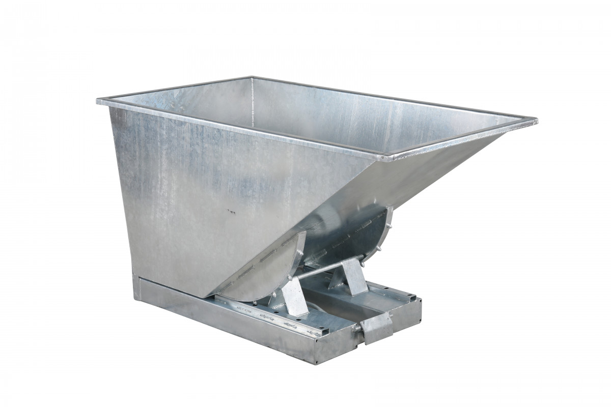 Tippcontainer galvaniserad