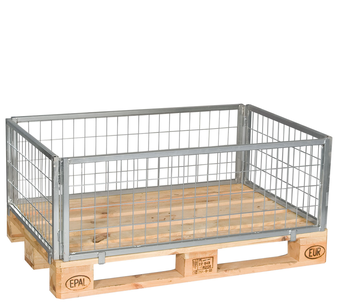 Pallram Sortera för trä- & stålpallar