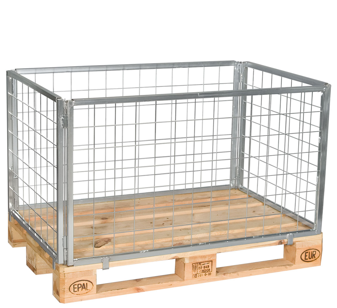 Pallram Sortera för trä- & stålpallar