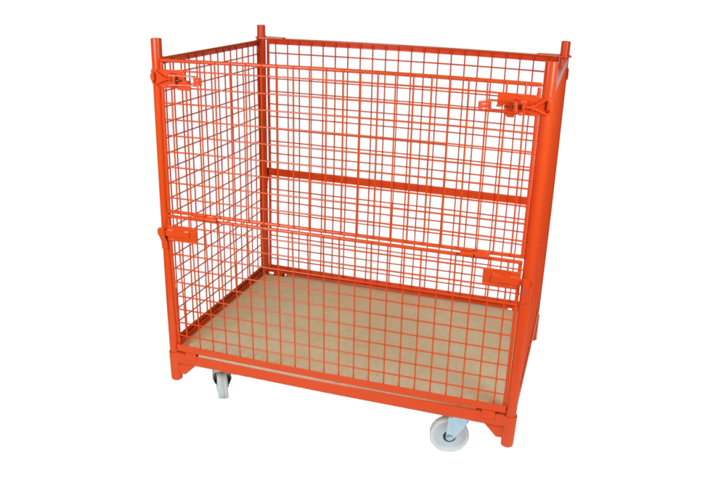 Rullcontainer lackerad 1200x800x1200 mm 500 kg