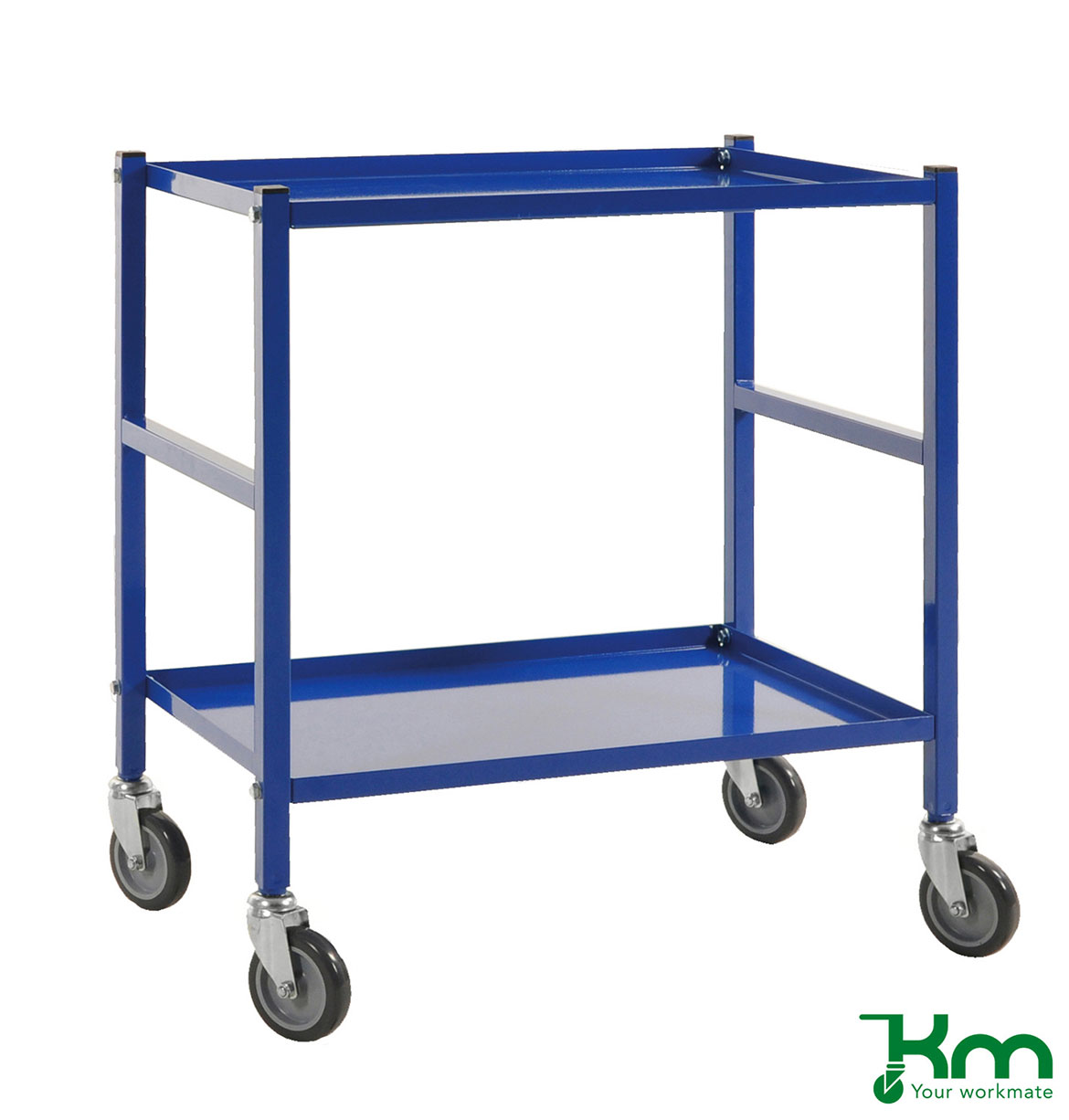 Rullbord, bromsade hjul, 690x430x750 mm 150 kg