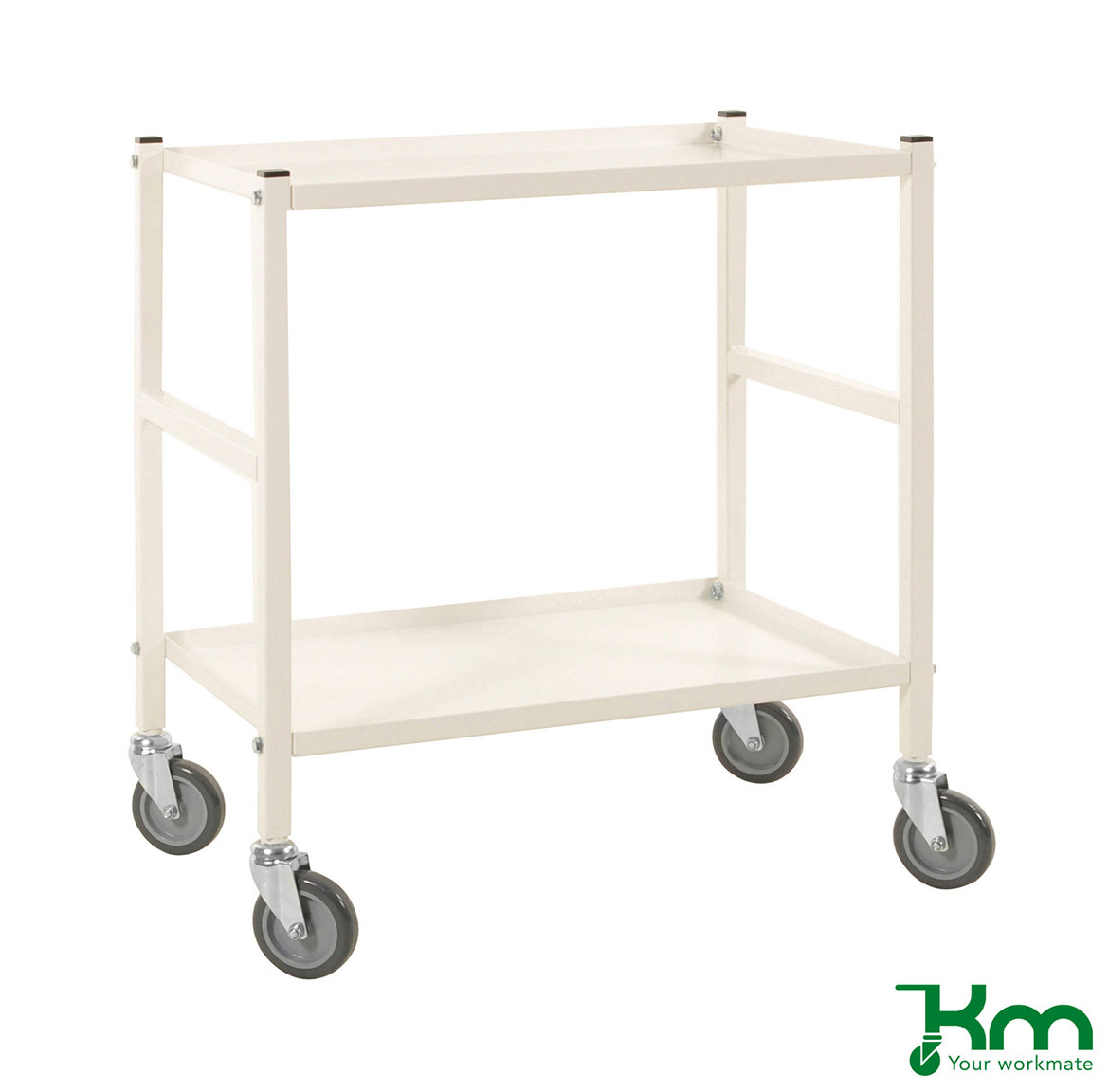 Rullbord med vändbara hyllplan 150 kg