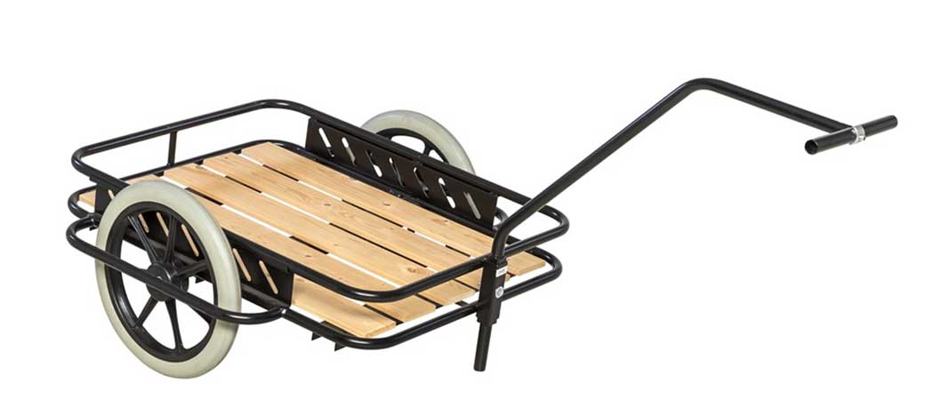 Dragkärra Svart 150 kg
