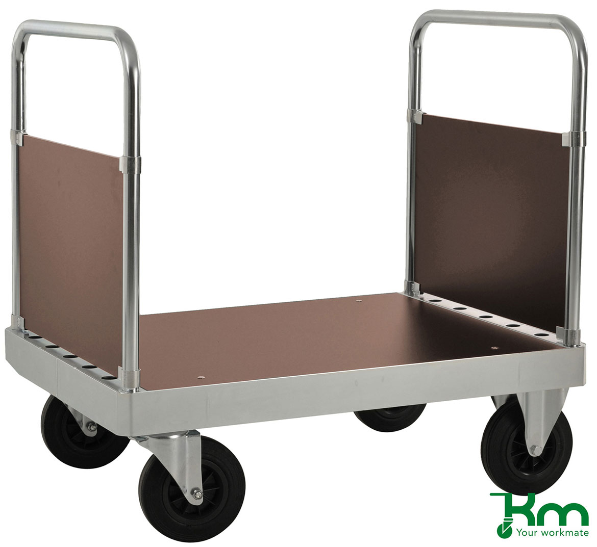 Gavelvagn Robust 2 gavlar, Förzinkad 800 kg