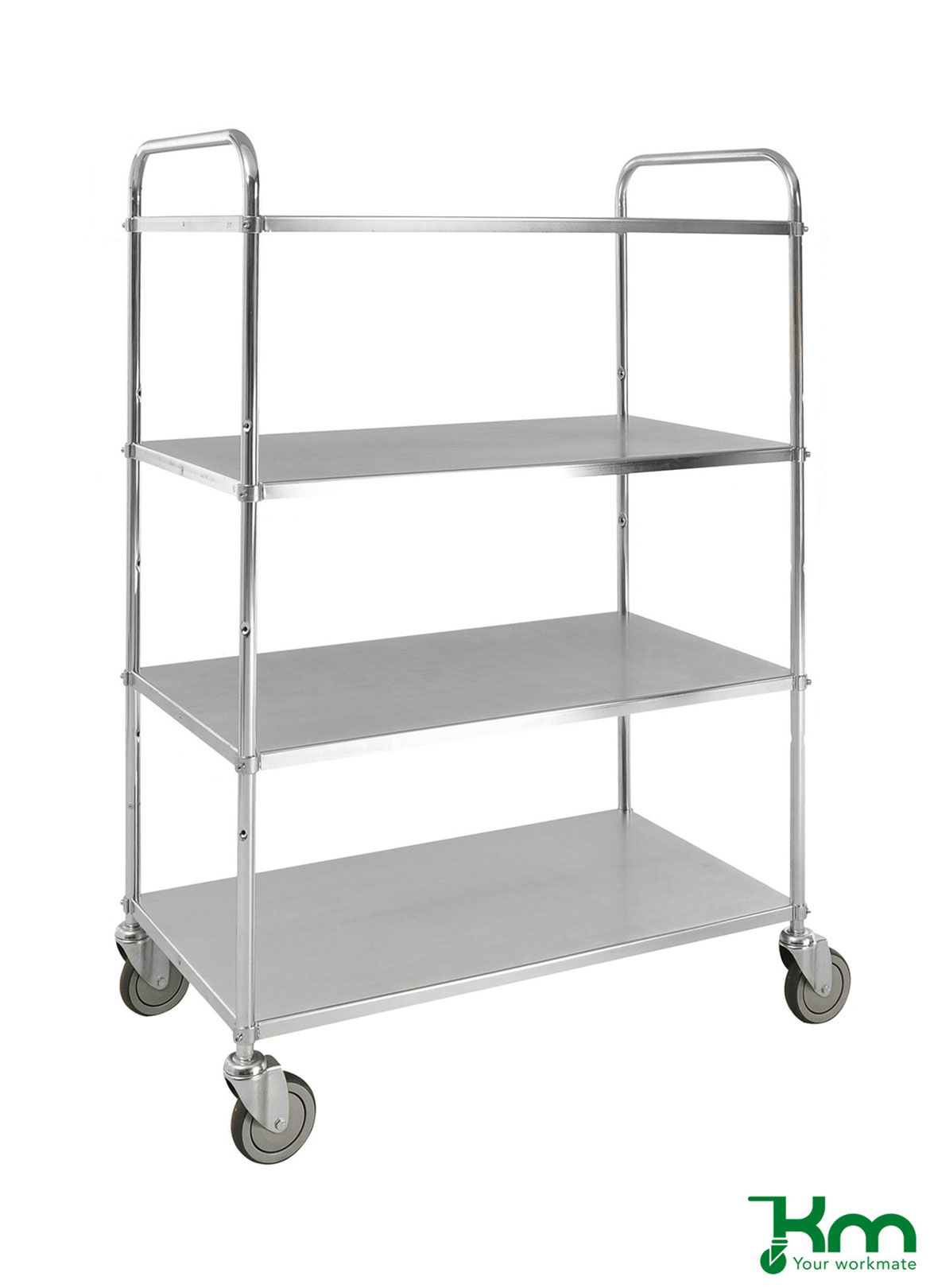 Lätt Hyllvagn 4 plan 250 kg