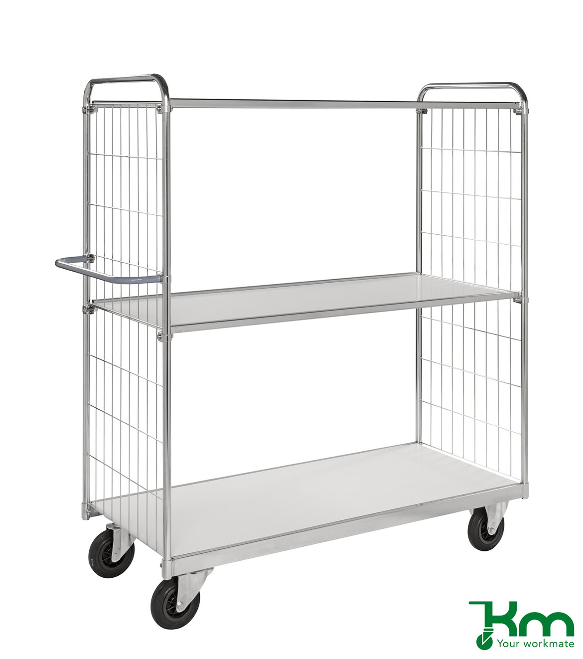 Plockvagn 9000 bromsade hjul, 3 plan 300 kg