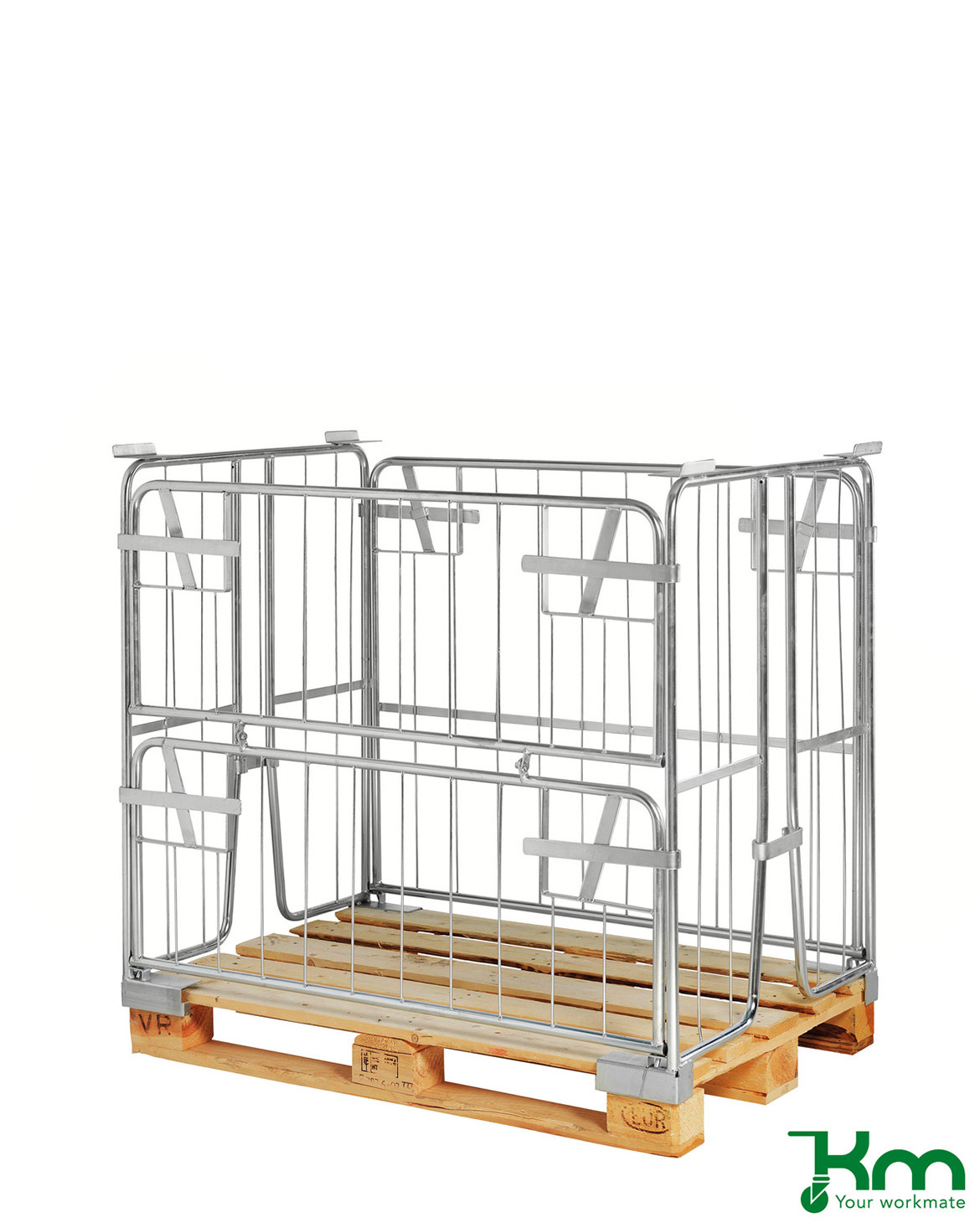 Pallcontainer 1200x800x1000 mm