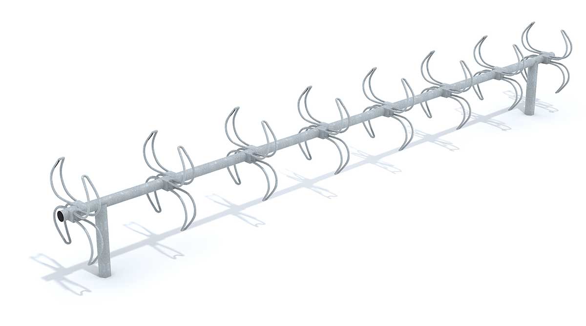 Cykelställ Sälg för nedgjutning