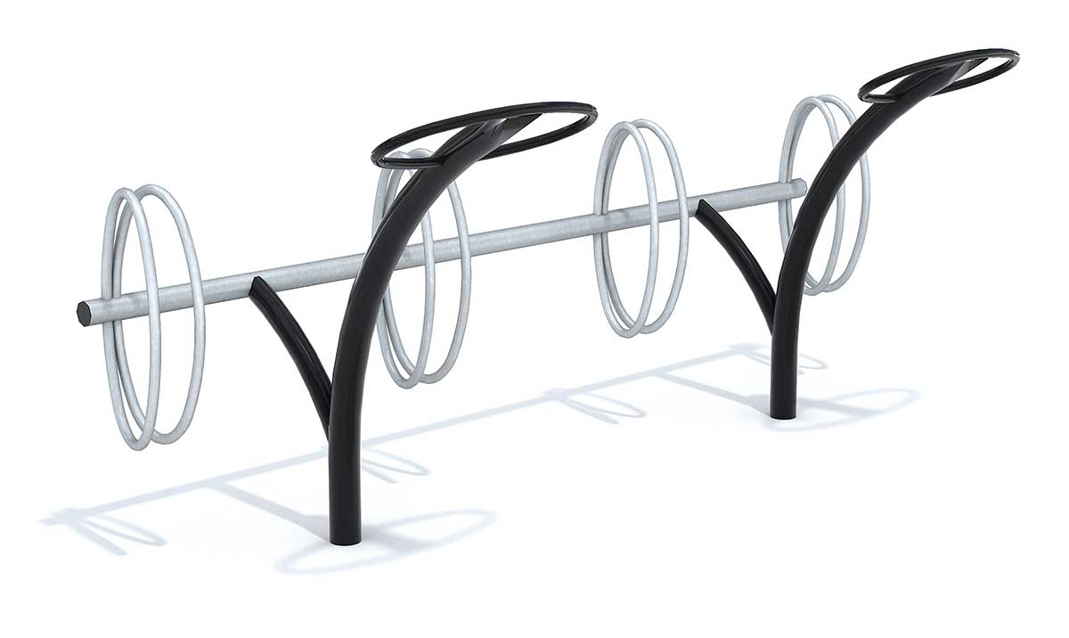 Cykelställ för nedgjutning Hortensia