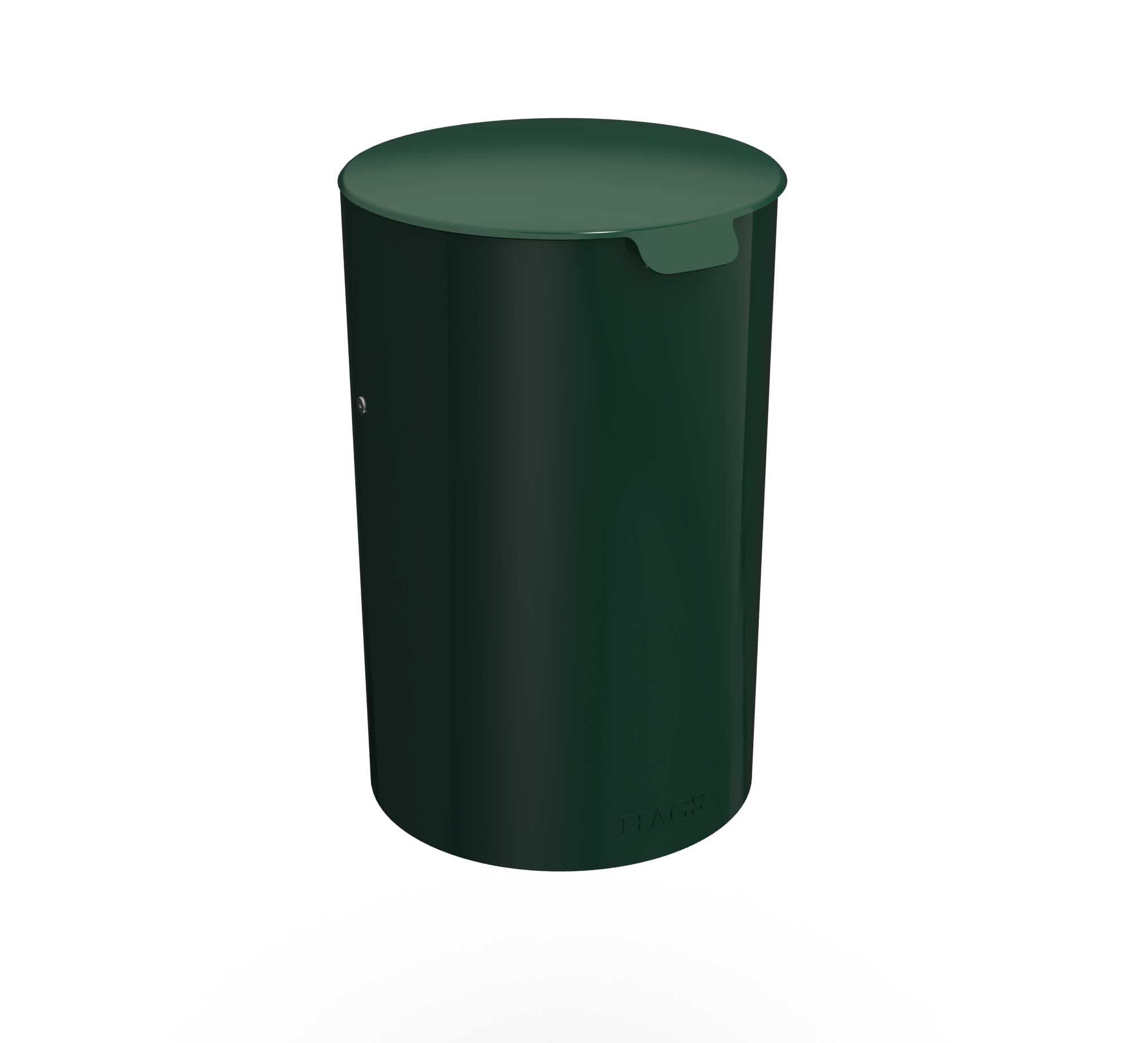 Papperskorg Bromus med väggfäste