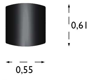 Papperskorg for nedgravning