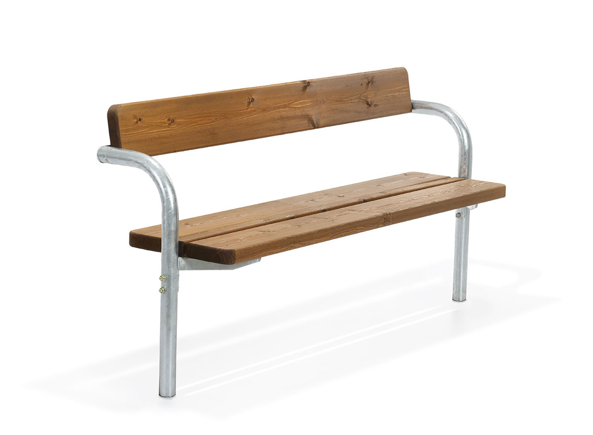 Parksoffa Rörkröken för nedgjutning