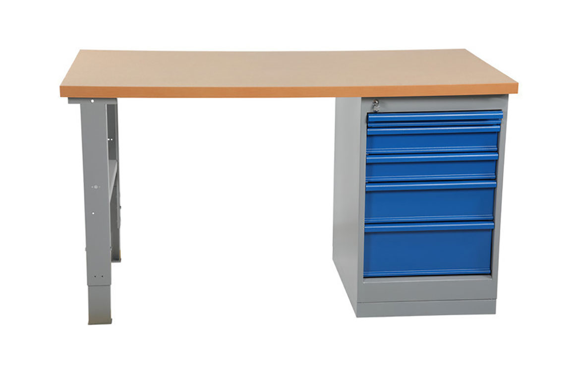 Arbetsbänk Robur 500 kg med hurts Board