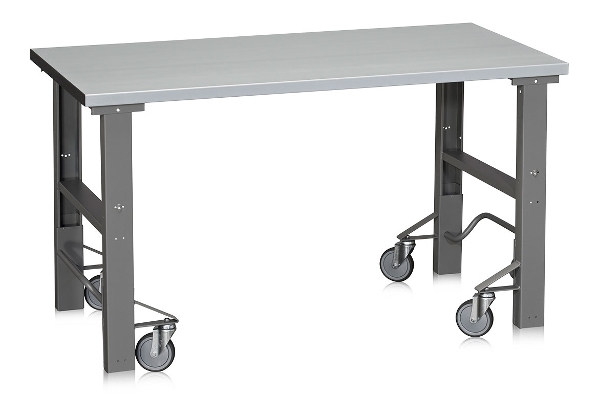 Arbetsbänk Rustik 500 kg Mobil