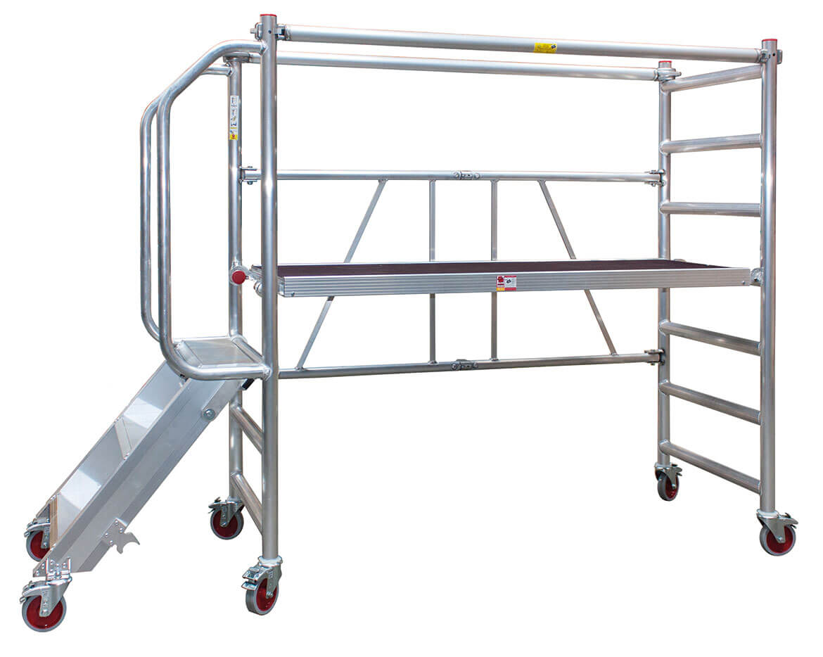 Arbetsplattform 2550x740 mm Höjd 1000 mm