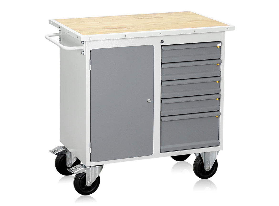 Verktygsvagn Klöver 5 lådor 1 dörr