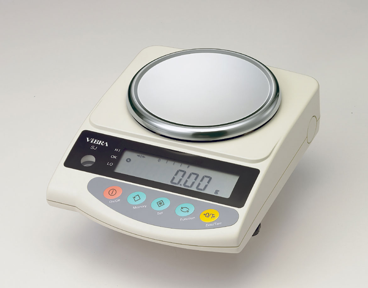 Precisionsvåg Procent med rund platta 620 g